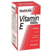 Health Aid Vitamin Ε 1000Iu 30 Κάψουλες - Συμπλήρω