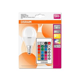 Bulb LED E14 5.5W RGBW Dim with Remote Control 405