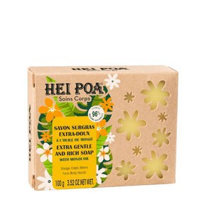 Hei Poa Extra Gentle & Rich Soap Monoi Oil-Σαπούνι