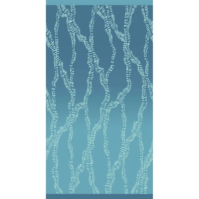Πετσετα Θαλασσης Chain Blue (86χ160)