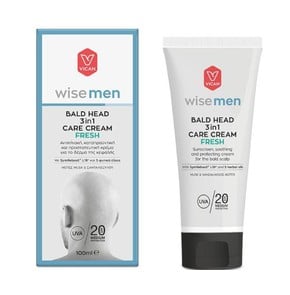 Vican Wise Men-Bald Head 3in1 Care Cream Fresh, 10