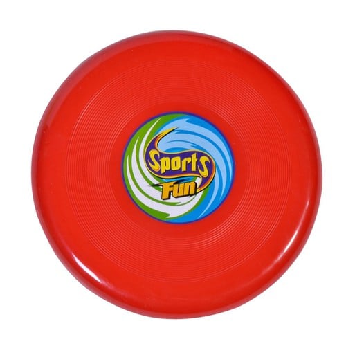 Disk Frisbi Plastik I Kuq 25 Cm