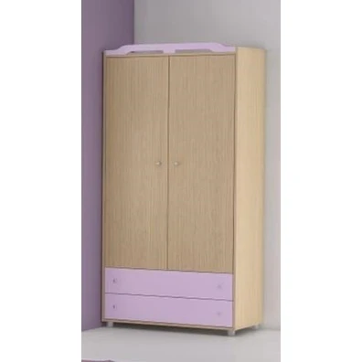Kids' Wardrobe/Oak Lilac