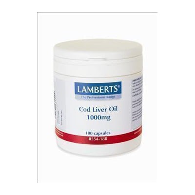 Lamberts Cod Liver Oil 1000mg 180caps