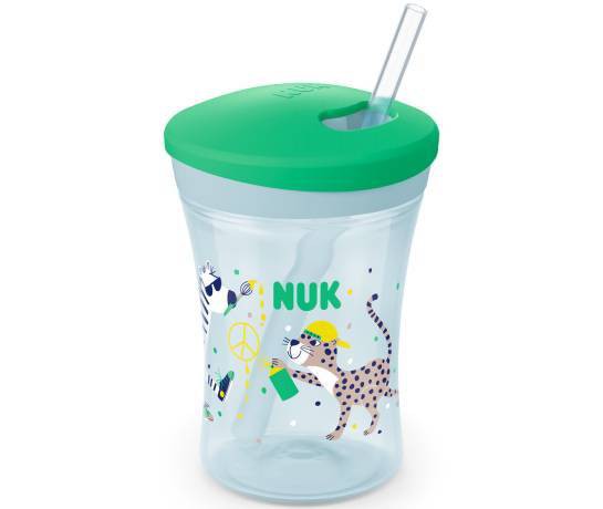 Nuk Evolution Action Cup, Comfortable Catching Catch Mickey for Children  +12 MES. 230ml - MegaRemedy