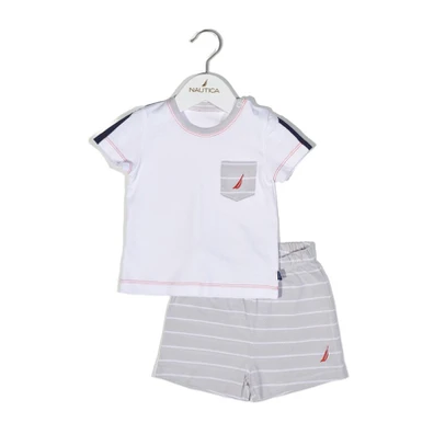 Nautica Des.15 σετ t-Shirt & Shorts Jersey Organic