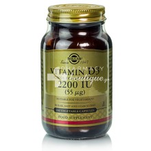 Solgar Vitamin D-3 2200 IU, 100 veg caps