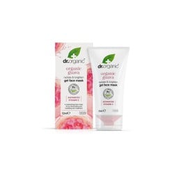 Dr.Organic Organic Guava Radiate & Brighten Gel Face Mask Μάσκα Προσώπου Για Θρέψη 50ml
