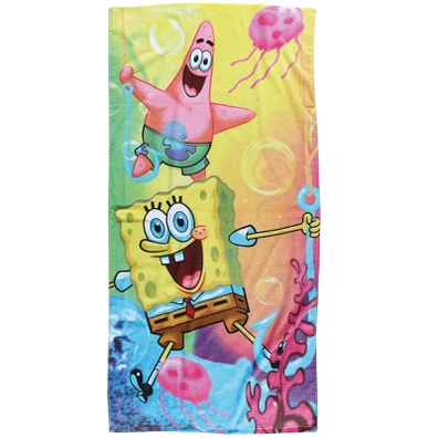 Πετσετα Θαλασσης Spongebob 70χ140 5867 Γαλαζιο, Κι
