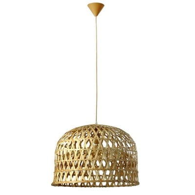 Pendant Light From Bamboo Round (Big) Φ53