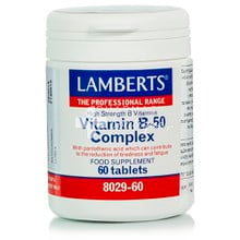 Lamberts Vitamin B-50 COMPLEX, 60tabs (8029-60)
