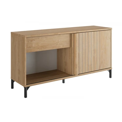 Mimizan double bed with suspended bedside tables 2