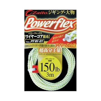 Νήμα Jigging Powerflex με Σύρμα PFW-01