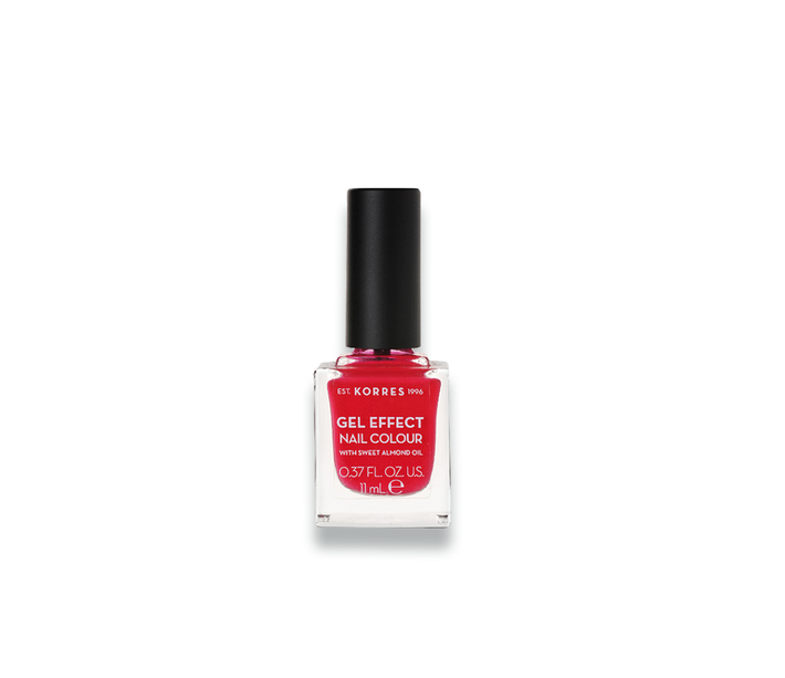 KORRES NAIL COLOUR GEL EFFECT (WITH ALMOND OIL) No19 WATERMELON 11ML