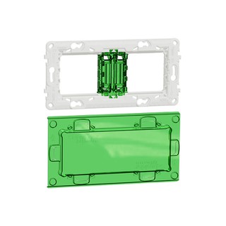 New Unica Fixing Frame with Cover Plastic NU7004PC
