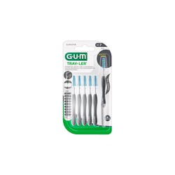 Gum Trav-Ler Interdental Brush 1619 Interdental Brushes 2.6mm Gray 6 pieces