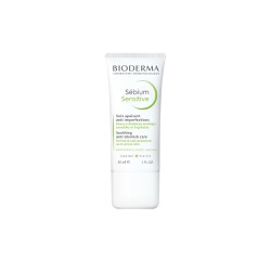 Bioderma Sebium Sensitive Soothing Anti-Blemish Care Cream For Acne-Prone Skin For Fragile And Sensitive Skin 30ml