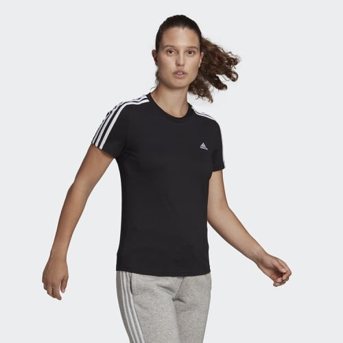 BLUZE ME MENGE TE SHKURTRA 3-STRIPES ADIDAS