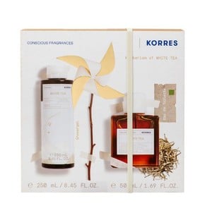 Korres Set White Tea Eau de Toilette, 50ml & Showe