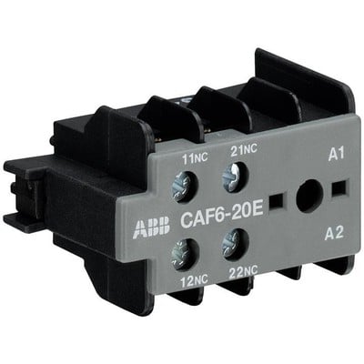 Auxiliary Contact Caf6-20E 2No/0Nc Screw Terminal 