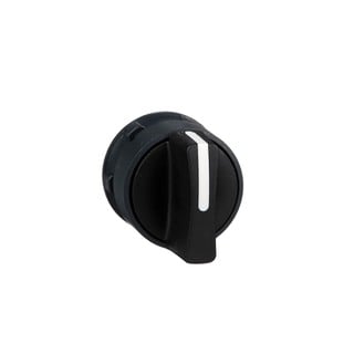 Selector Switch Head Plastic Black Φ22 2 Positions