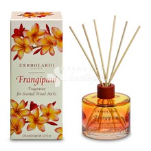 L'erbolario Frangipani Fragrance for Scrented Wood Sticks - Αρωματικό Χώρου, 125ml