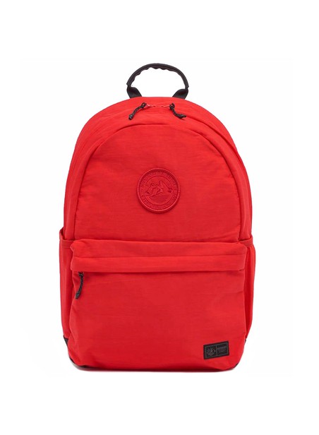 Superdry red expedition montana bag