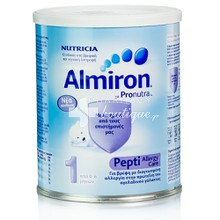 Nutricia Almiron PEPTI 1 (0-6 μηνών) - Αλλεργία στην πρωτεΐνη του αγελαδινού γάλακτος, 450gr