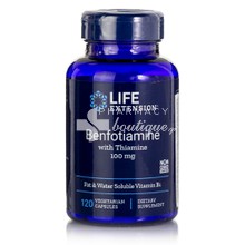 Life Extension Benfotiamine with Thiamine 100mg - Σάκχαρο, 120caps