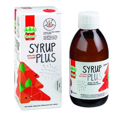 Kaiser Syrup Plus Σιρόπι για το Λαιμό με Γεύση Πορ