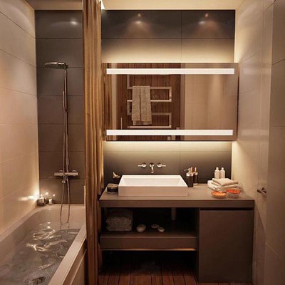 Καθρέπτης μπάνιου 90Χ75 φωτιζόμενος LED