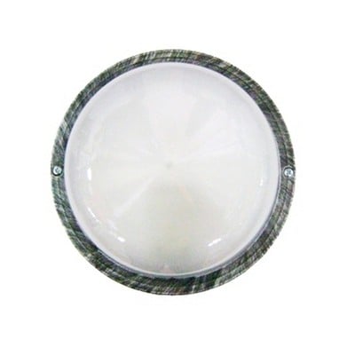 Wall Light Plastic Round Silver D18 Slp-350