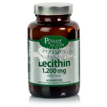 Power Health Platinum LECITHIN 1200mg - Χοληστερίνη & Αδυνάτισμα, 60 caps
