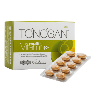 Uni-Pharma Tonosan MultiVitamin 50+ Πολυβιταμίνη γ