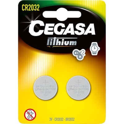 Lithium Battery Cr2032 3V - 2 Items Per Package