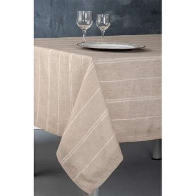 Omega Home Des.202 Τραπεζομάντηλο 170x300 100% Λιν
