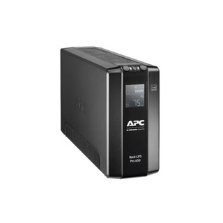 APC Back-UPS Pro, 650VA/390W Tower 230V 6 Outlets-