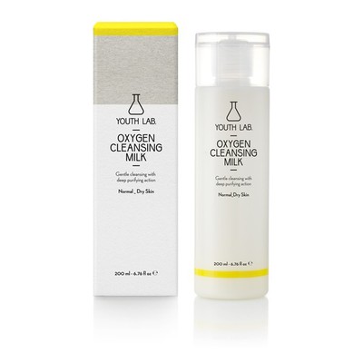YOUTH LAB OXYGEN CLEANSING MILK NORMAL-DRY SKIN, Γ