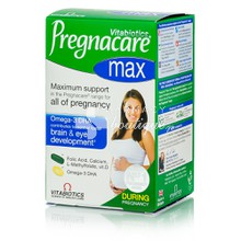 Vitabiotics Pregnacare Max - Πολυβιταμίνη & λιπαρά οξεα για εγγύους - 56tabs/28caps