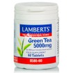 Lamberts GREEN TEA 5000mg - Πράσινο Τσάι, 60 tabs (8580-60)
