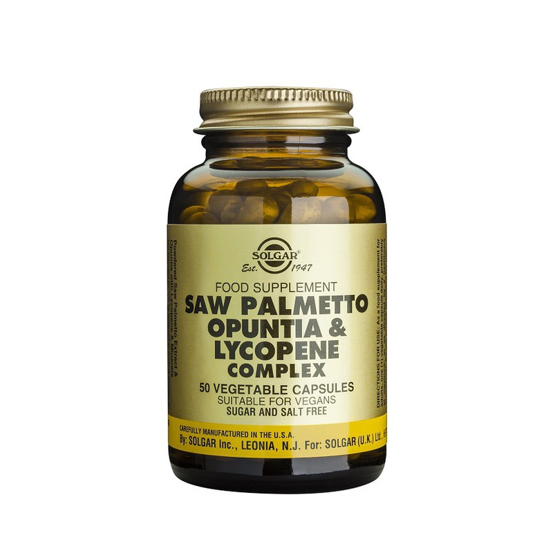 Saw Palmetto Opuntia & Lycopene Complex veg. caps