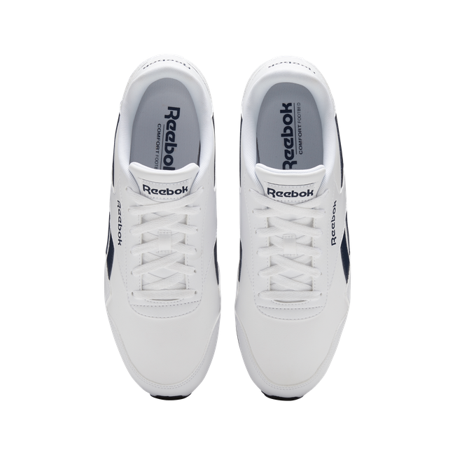 Reebok Royal Classic Jogger 3.0 Shoes in Black / White / White
