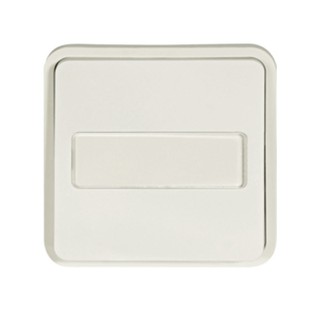 Cubyko IP55 Button Inscription Assembled White WNA