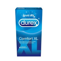Durex Comfort XL 6τμχ - Προφυλακτικά Μεγάλου Μεγέθους Για Μεγαλύτερη Άνεση