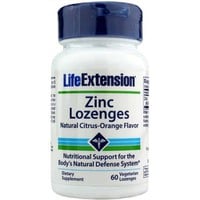 LIFE EXTENSION ZINC 18.75MG 60VEG.LOZENGES