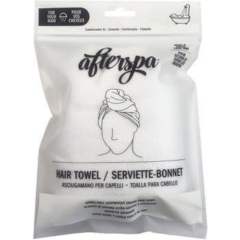 AFTER SPA HAIR TOWEL WHITE - ΠΕΤΣΕΤΑ ΤΟΥΡΜΠΑΝΙ