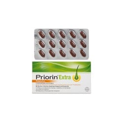 Priorin Extra Συμπλήρωμα Διατροφής Κατά Της Τριχόπτωσης 30 κάψουλες
