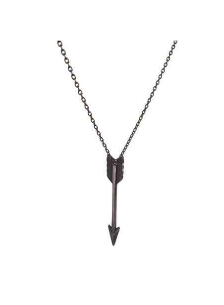 MILLIONALS ARROW STAINLESS STEEL CHAIN NECKLACE