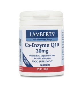 Lamberts Co-Enzyme Q10 30mg Συμπλήρωμα Διατροφής γ