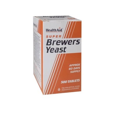 Health Aid - Super Brewers Yeast - 500tabs